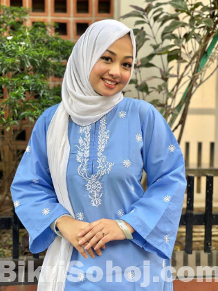 Embroidery Three Piece Set